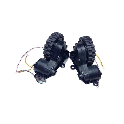 Staubsauger Links Und Rechts Rutschfeste Motorbaugruppe. Kompatibel Mit Conga 3090, 3092, S3090. Roboterstaubsauger Linkes Und Rechtes Antriebsradmodul(Black-L+R wheel) von KAFTKO