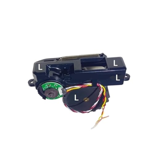 Staubsauger Links Und Rechts Rutschfeste Motorbaugruppe. Kompatibel Mit Conga 3090, 3092, S3090. Roboterstaubsauger Linkes Und Rechtes Antriebsradmodul(Black-L wheel) von KAFTKO