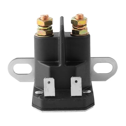Anlasser-Magnetrelais, 12 V, Rasenmäher-Anlasserrelais 725-04439A 1134-2962-01, Zinklegierung 33-335, for Aufsitzmäher, Traktor, Motorboot von KAGGGRYFX