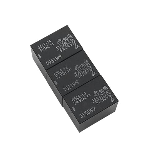 Haushaltsgeräterelais G5LE-14-5VDC G5LE-14-12VDC G5LE-14-24VDC DC12V DC24V 5pin T73 10A Zeitrelais(G5LE-14-12VDC) von KAGGGRYFX