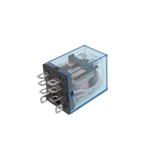 JQX-13FL 62PL DC12V 24V AC220/240VCoil Spannung 2P2T 8 Pins 10A Rote LED Licht Power Relais(AC220V) von KAGGGRYFX