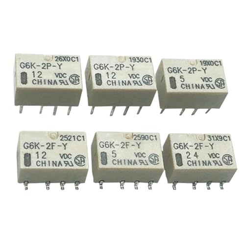 Montiertes Relais G6K-2F 2P-Y-5VDC 12VDC 24VDC 5V 12V 24V G6K-2F-Y Direkteinfügung Patch(G6K-2F-24VDC) von KAGGGRYFX