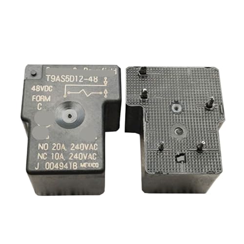Neues Relais T9AS5D12-48 48VDC 5Pin DC48V 20A/10A T90 (Gute Qualität) von KAGGGRYFX