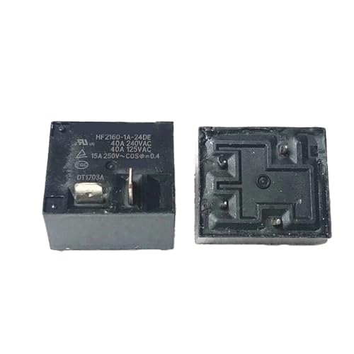 Relais 24V HF2160-1A-24DE 24VDC 40AHF2160-1A-24DE 24VDC 40A 4PIN(5PCS) von KAGGGRYFX