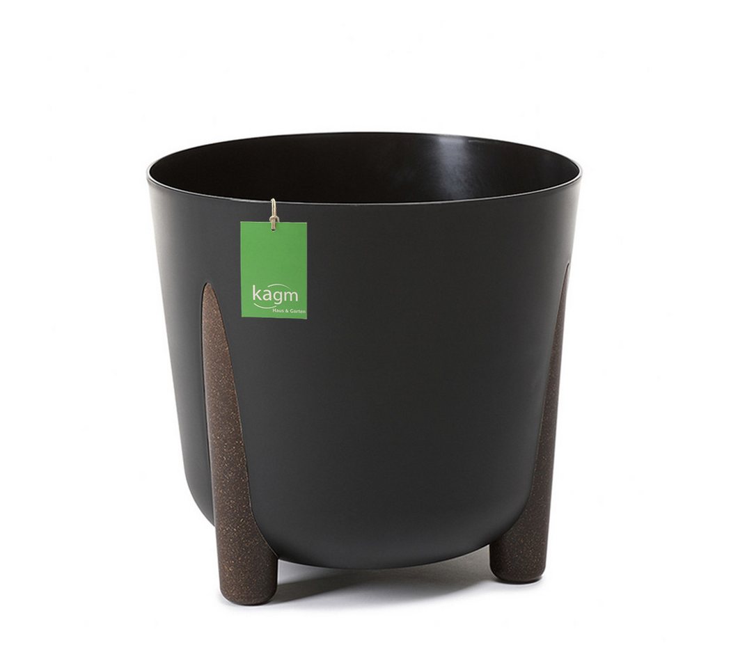 KAGM Blumentopf Pflanztopf Blumentopf mit Füßen Blumenkübel Pflanzkübel Wasserspeicher von KAGM