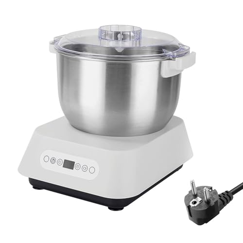 7L Edelstahl Teigmehl Mixer, Elektrischer Teigbereiter mit Fermentfunktion, Große Kapazität Automatische Knetmaschine, Thermostatische Gärung, Intelligenter Timer, Küchenmaschine zum Backen von KAHCOP
