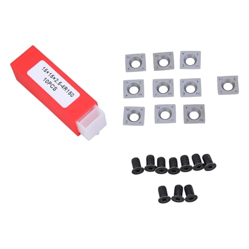15 mm quadratische Stahlschneidereinsätze Messer für Holzbearbeitung Hobeleinsatz Cutter für allgemeine Zwecke Einsatzmesser 15 mm quadratische Stahlschneidereinsätze Messer für Holzbearbeitung Hobeleinsatz Cutter für allgemeine Zwecke Einsatzmesser von KAHDGSS