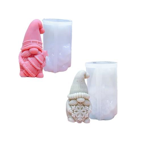 2pcs Dekorationen Kerzen Handgefertigtes Geschenkformraum Dekore Basteln Schimmel von KAHDGSS