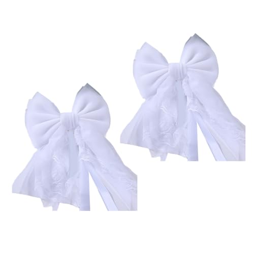 2pcs Farbspitze Bögen Vorhang Befestigungsvorhänge Holdbacks Elegante Bowknot Tiebacks Für Und Büro Nutzung Home Dekoration Vorhangbögen von KAHDGSS