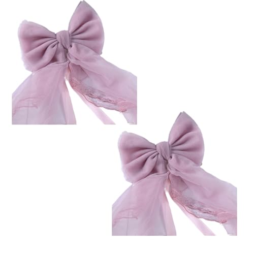 2pcs Farbspitze Bögen Vorhang Befestigungsvorhänge Holdbacks Elegante Bowknot Tiebacks Für Und Büro Nutzung Home Dekoration Vorhangbögen von KAHDGSS