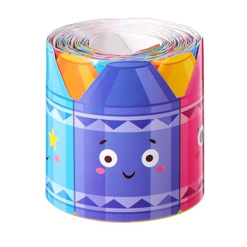 32 8ft Buntes Bleistift Grenztrim Für Bulletin Board Notbartplatine Klassenzimmer Tafel Dekoration Bulletin Border Chalkboard Aufkleber 32 8ft Buntes Bleistift Grenztrim Für Bulletin Board Notbartplatine Klassenzimmer Tafel Dekoration Bulletin Border Chalkboard Aufkleber von KAHDGSS