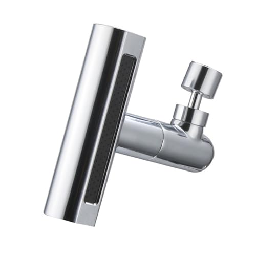 360 Grad drehbare Wasserhahn-Verlängerung, Wasserfallsprühkopf gegen Spritzer, Küchenspüle-Adapter, einfache Installation für Küche, einheitliche Wandstärke, Wasserhahnverlängerung von KAHDGSS