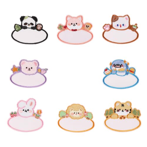 8 PCs Kaninchen Nähflecken Gestickt 8 PCs Kaninchen Nähflecken Gestickt von KAHDGSS