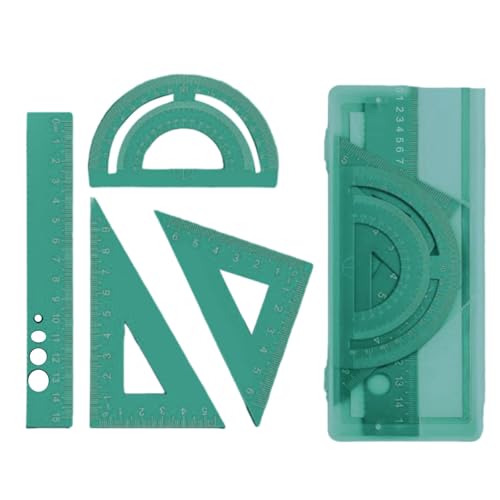 Aluminiumlegierungs Messwerkzeuge Mit Schlupfbeweisflächen Für Und Klassenzimmerprojekte Gerundete Eckschule Herrscher von KAHDGSS