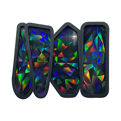 Barrettes Silikonform Haarklammern Harzform Geometrisches Epoxidwack Barrettes Silikonform Haarklammern Harzform Geometrisches Epoxidwack von KAHDGSS