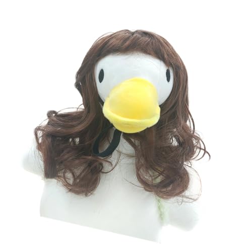 Blondes Hund Kopfbedeckung Curly Frisur Outfit Für Saisonale Shows Bühnenereignis Hitzebestellte Stoff Design Lustiges Haustierpartyzubehör Blondes Hund Kopfbedeckung Curly Frisur Outfit Für Saisonale Shows Bühnenereignis Hitzebestellte Stoff Design Lustiges Haustierpartyzubehör von KAHDGSS