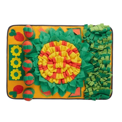 KAHDGSS Bunte Snuffle Pad Fütterungsmatte Für Verschiedene Hund Fördert Natürliche Nahrungsmittelinstinkte Durch Dufttraining Aktivität Hund Langsam Fütterungsmatte KAHDGSS Bunte Snuffle Pad Fütterungsmatte Für Verschiedene Hund Fördert Natürliche Nahrungsmittelinstinkte Durch Dufttraining Aktivität Hund Langsam Fütterungsmatte von KAHDGSS