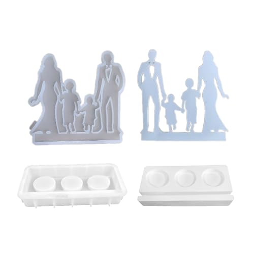 Candlestick Silicon Schimmel Familien Porträt Kerzenhalter Formen DIYS Concrete Gipsharz Formen Hochzeitsheim Dekore Familienhandwerksprojekt Kit Kit Candlestick Silicon Schimmel Familien Porträt Kerzenhalter Formen DIYS Concrete Gipsharz Formen Hochzeitsheim Dekore Familienhandwerksprojekt Kit Kit von KAHDGSS
