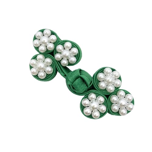 Chinesische Knoten Froschknöpfe Cheongsam Verschlüsse Nähen Fastener Anzug Perlen Perlen Verschlüsse Cheongsam Knots Froschknopf von KAHDGSS