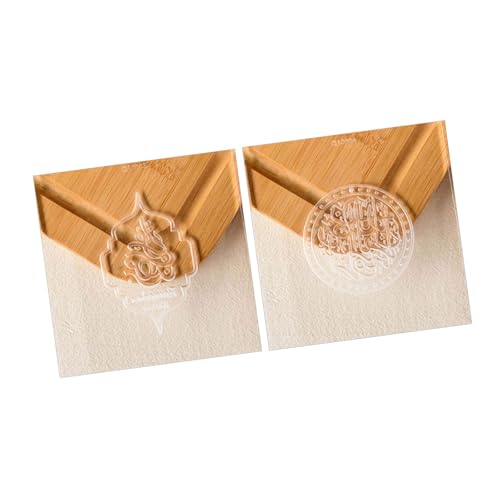 Cookie Stamp Moon Burgen Muster Kekse Formen Fondantgebäck Cutter Back Dekoration Lieferungen Cookie Stamp Press Zum Backen von KAHDGSS