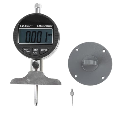 Digital Reifen Profiltiefe Tiefe 12 7 Mm / 25 4 Mm Reifenguage Digitale Große LCD Display Reifen Laufstufe Tiefenmesswerkzeug Tiefenschwere Tool von KAHDGSS
