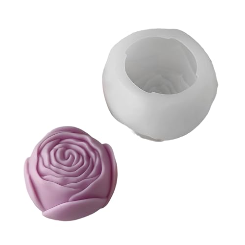 Elegante Blumen Silikonschmuck Schimmel Stilvolle Florale Silikonform Zum Handwerk Von Kerzen Und Kreativen Projekten Kerzenformen von KAHDGSS