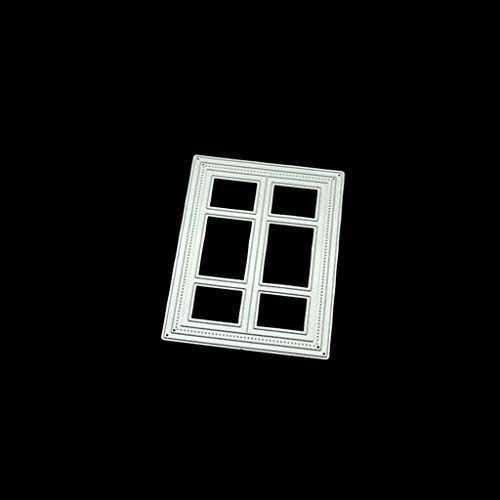 Fenster Metall Stanze Schnitte Schablone Exquisite Scrapbooking Prägevorlage Holiday Invitations Karten Machen Vorräte Lederausschnitte Stirschen von KAHDGSS