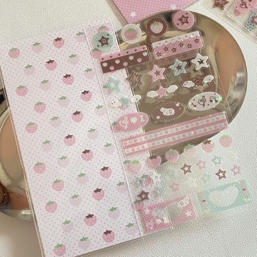 Glitzer Aufkleber Musik Note Strawberry Star Sticker Kleber Dekoration Für Scrapbooking Journal Phone Case Musik Note Strawberry Star Glitzer Aufkleber Musik Note Strawberry Star Sticker Kleber Dekoration Für Scrapbooking Journal Phone Case Musik Note Strawberry Star von KAHDGSS
