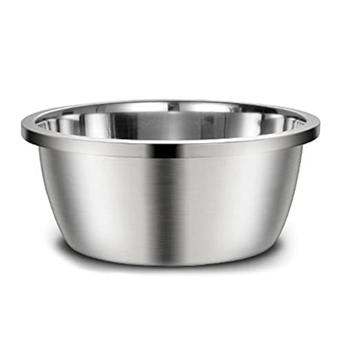 KAHDGSS Große Edelstahlhundschalen Metall Premium Schüssel Für Haustiere Robuste Und Langlebige Dicke Glatte Metallfutter Und Wasserschüsse Edelstahl Hundefutter Große Schalen Groß KAHDGSS Große Edelstahlhundschalen Metall Premium Schüssel Für Haustiere Robuste Und Langlebige Dicke Glatte Metallfutter Und Wasserschüsse Edelstahl Hundefutter Große Schalen Groß von KAHDGSS