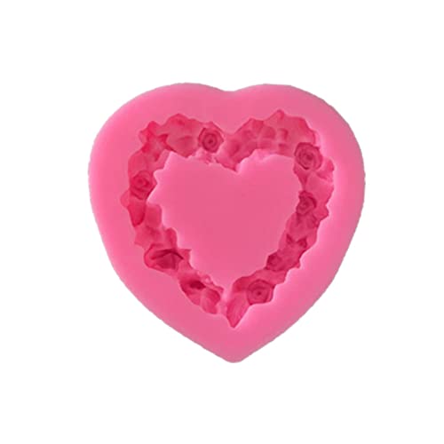 Herzförmige Rose Silikonform Schokolade Fondant Werkzeuggebäckseife Handgefertigte Schimmelpilze Valentinstag Ornament Seife Herstellung Form Herzförmige Rose Silikonform Schokolade Fondant Werkzeuggebäckseife Handgefertigte Schimmelpilze Valentinstag Ornament Seife Herstellung Form von KAHDGSS
