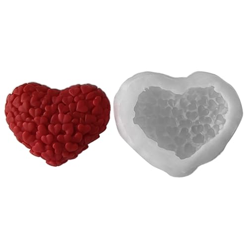 Herzform Kerzenform Silikonform Für Kerzenherstellung Fondant Aromatherapie Duft Schimmelpilze Valentinstag Geschenke Harz Harz Herzform Kerzenform Silikonform Für Kerzenherstellung Fondant Aromatherapie Duft Schimmelpilze Valentinstag Geschenke Harz Harz von KAHDGSS