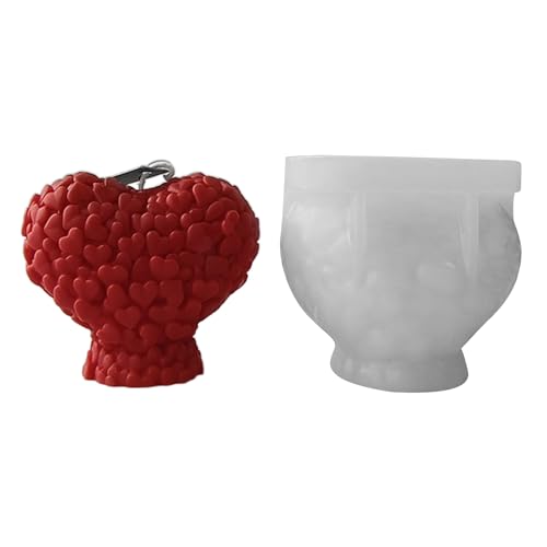 Herzform Kerzenform Silikonform Für Kerzenherstellung Fondant Aromatherapie Duft Schimmelpilze Valentinstag Geschenke Harz Harz Herzform Kerzenform Silikonform Für Kerzenherstellung Fondant Aromatherapie Duft Schimmelpilze Valentinstag Geschenke Harz Harz von KAHDGSS