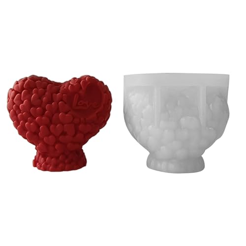 Herzform Kerzenform Silikonform Für Kerzenherstellung Fondant Aromatherapie Duft Schimmelpilze Valentinstag Geschenke Harz Harz Herzform Kerzenform Silikonform Für Kerzenherstellung Fondant Aromatherapie Duft Schimmelpilze Valentinstag Geschenke Harz Harz von KAHDGSS