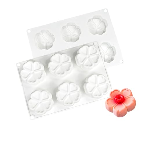 Hitzebeständige Blütenform Backformen Perfekt Für Die Erzeugung Eleganter Schokoladenbehandlung Blumenkerze Und Party Dessert Hitzebeständiger Silikonkuchenformen Hitzebeständige Blütenform Backformen Perfekt Für Die Erzeugung Eleganter Schokoladenbehandlung Blumenkerze Und Party Dessert Hitzebeständiger Silikonkuchenformen von KAHDGSS