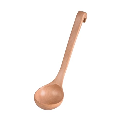Hitzesicheres Holzkleiderlöffel Mit Ergonomischem Hakengriff Für Suppenservice Und Rührende Heiße Gerichte Hitzebeständiger Holzlöffel Hitzesicheres Holzkleiderlöffel Mit Ergonomischem Hakengriff Für Suppenservice Und Rührende Heiße Gerichte Hitzebeständiger Holzlöffel von KAHDGSS