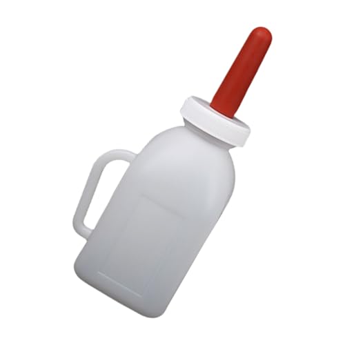 KAHDGSS 1-5l Wadenmilchfutterhalter Flaschenhalter Zum Einfachen Füttern Mit Abnehmbarer Nippel Lamm Silikon Brustwarzenbetriebsgeräte KAHDGSS 1-5l Wadenmilchfutterhalter Flaschenhalter Zum Einfachen Füttern Mit Abnehmbarer Nippel Lamm Silikon Brustwarzenbetriebsgeräte von KAHDGSS