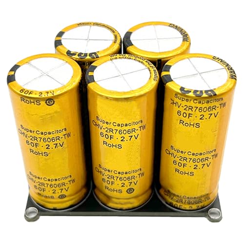 KAHDGSS 13 5V 12F Energiespeicherkondensator Für Elektronische Uhren Taschenlampen Spielzeug Superkondensatormodul von KAHDGSS