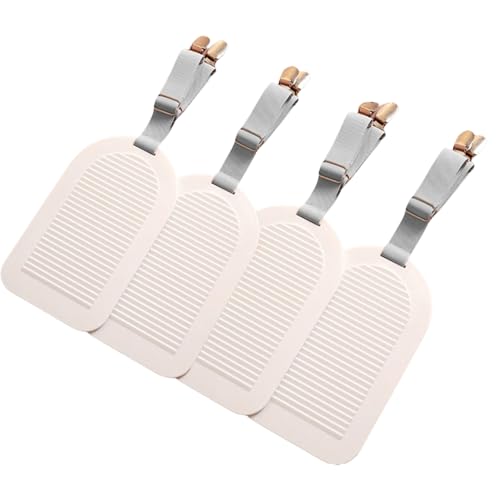 KAHDGSS 2/4pcs Matratze Abdeckungshalter Clips Mit Druckplatte Mit Elastischen Nylongurten Für Bett Und Sofasblechverletzer von KAHDGSS