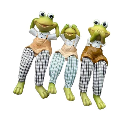 KAHDGSS 3LOTS HARS Frogs Zornamente Mit Langen Bein KAHDGSS 3LOTS HARS Frogs Zornamente Mit Langen Bein von KAHDGSS