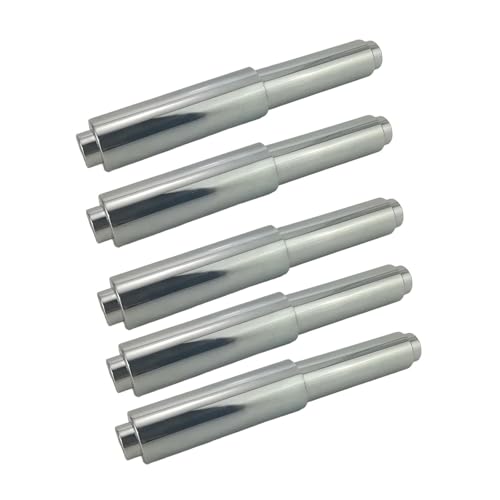 KAHDGSS 3pcs/5pcs Verstellbare Toilettenpapierfeder Stangen Praktische Ersatzteile Edelstahl Rollenwelle Badezimmerversorgungen von KAHDGSS
