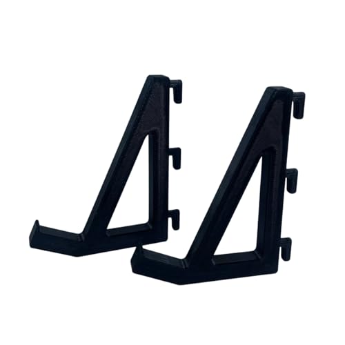 KAHDGSS 40 mm platzsparendes Stecktafel-Haken-Set für Tastaturen und Controller im Arbeitszimmer oder Arbeitsplatz von KAHDGSS