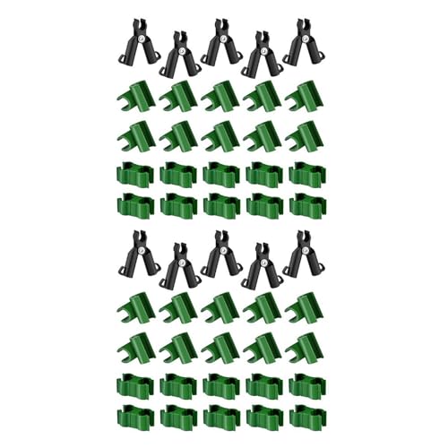 KAHDGSS 50pcs Garten Trellis Pflanzenanschlüsse Clip Rotatable Stabanschlüsse Rack Accessoires Für Tomatenkäfigzaun KAHDGSS 50pcs Garten Trellis Pflanzenanschlüsse Clip Rotatable Stabanschlüsse Rack Accessoires Für Tomatenkäfigzaun von KAHDGSS