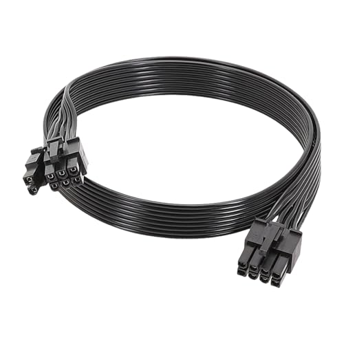 KAHDGSS 8Pin Bis 6+2 Pin PCIe GPU Stromkabel 100 Cm Für PSUs Mit Dose Coppers Draht von KAHDGSS
