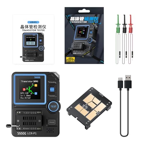 KAHDGSS ABS LCRP1 Transistor Tester Mit Austauschbaren Testboards Datenkabel 1Button Schnelle Identifikationsfunktionalität KAHDGSS ABS LCRP1 Transistor Tester Mit Austauschbaren Testboards Datenkabel 1Button Schnelle Identifikationsfunktionalität von KAHDGSS