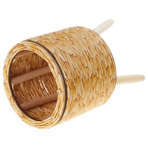 KAHDGSS Blumentöpfe Mit Stand Rattan Geflochtener Pflanzenhocker Korb Gestaltet Mit Holzbeinen Blumentöpfe KAHDGSS Blumentöpfe Mit Stand Rattan Geflochtener Pflanzenhocker Korb Gestaltet Mit Holzbeinen Blumentöpfe von KAHDGSS