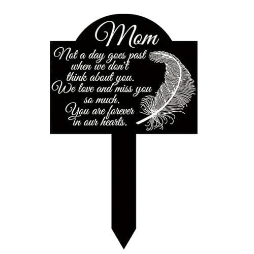 KAHDGSS Cemetery Memorial Grab Marker Cemetery Acryl Ornamente Für Outdoor Und Innengefühl Gedenkgeschenk Geschenke Dog Grabstone von KAHDGSS