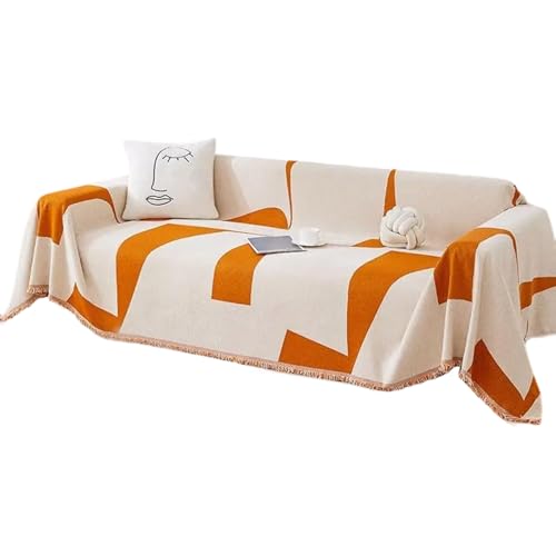 KAHDGSS Chenilles Nonslip Sofa Slippcovers Reversible Sofa Protectors Handtuch Für Komfortable Pass von KAHDGSS