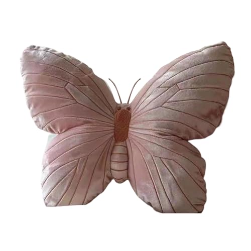 KAHDGSS Dekokissen in Schmetterlingsform, dekoratives Tierkissen für Frauen und Studenten, Geschenk, Sofa, Couch, Dekoration, niedlich, dekorativ KAHDGSS Dekokissen in Schmetterlingsform, dekoratives Tierkissen für Frauen und Studenten, Geschenk, Sofa, Couch, Dekoration, niedlich, dekorativ von KAHDGSS