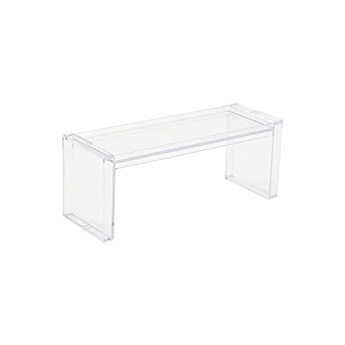 KAHDGSS Desktop Clear Storage Holder Transparent Stapelbares Organization Rack Für Heimküche Badezimmer Sammlung von KAHDGSS