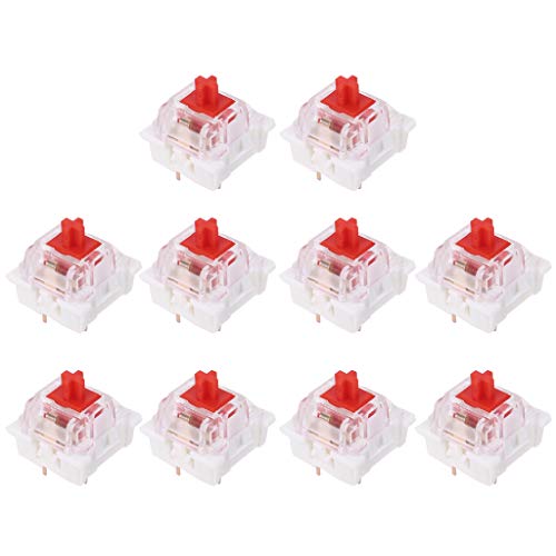 KAHDGSS Durable Mechanical Keyboard es 10pcs/Set Mechanical Keyboard Replacement Accessory Suitable for MX Gateron von KAHDGSS